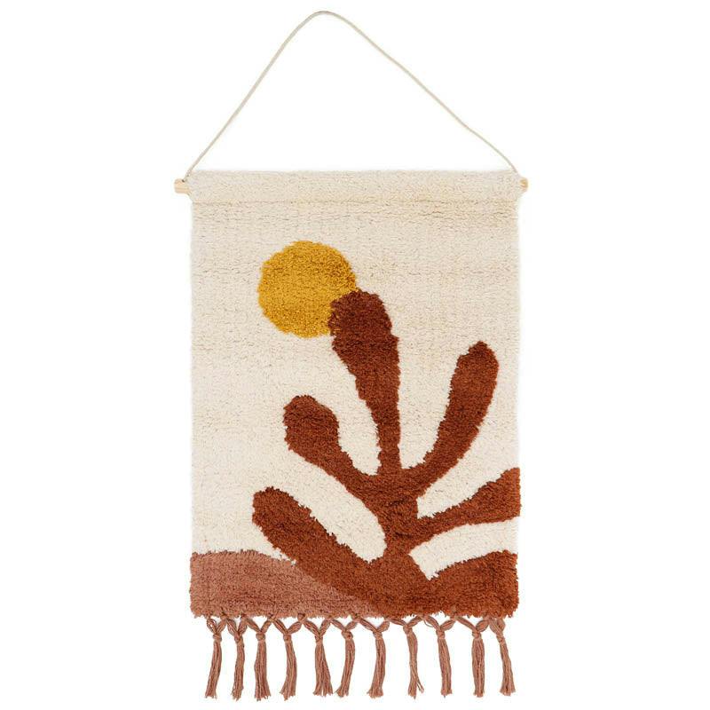 Small Rug Tassel Wall Hanging