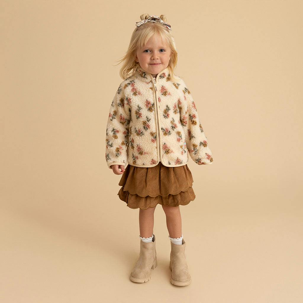 Amber Sherpa Zippered Jacket