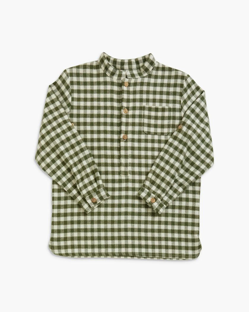 Pereprine Shirt Khaki Vichy