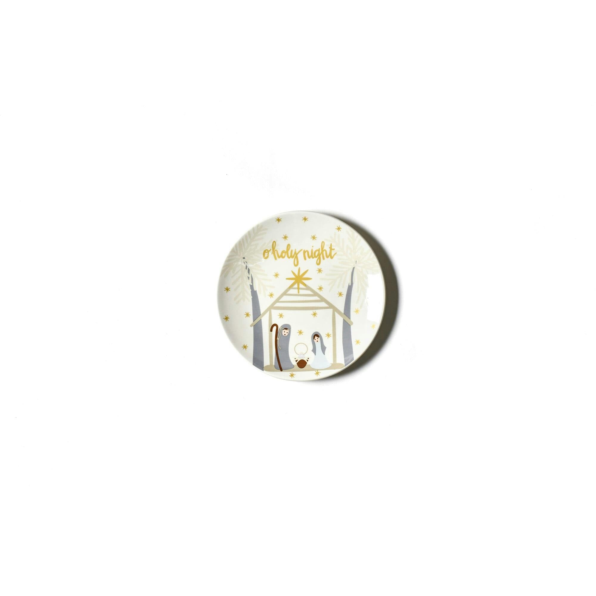 Fair Skin Nativity Salad Plate
