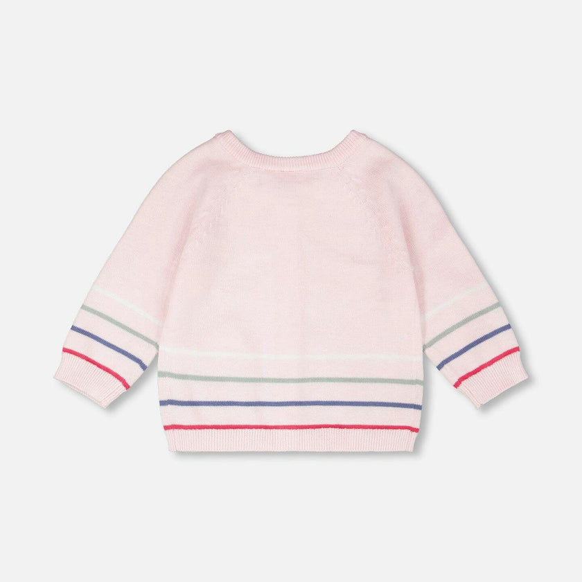 Cotton Knit Button Front Cardigan