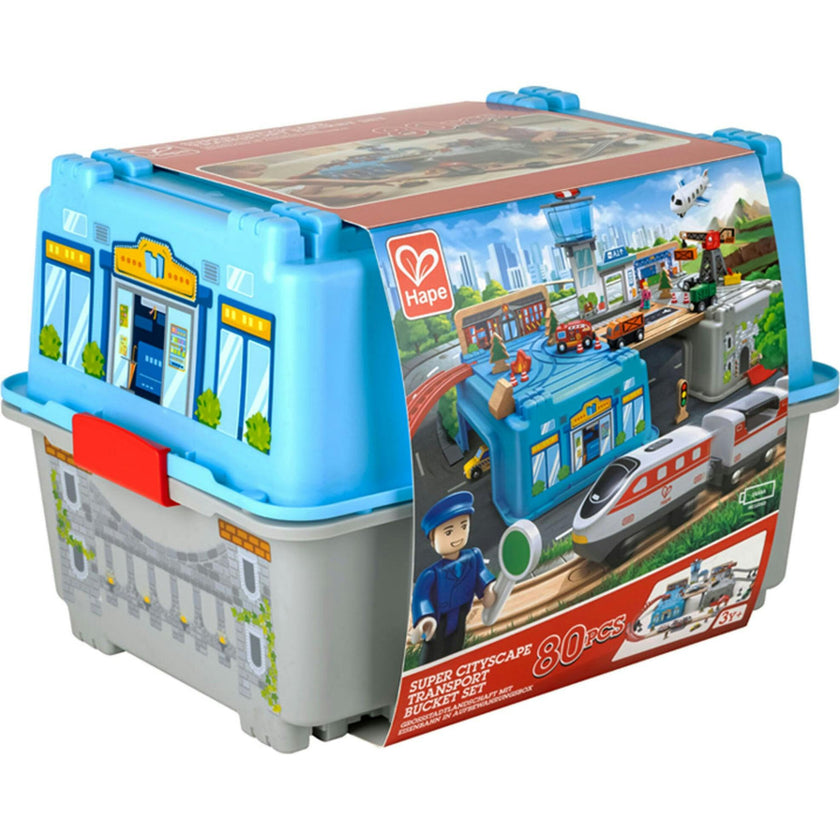 Bucket Super Cityscape Transport Builder Train Set