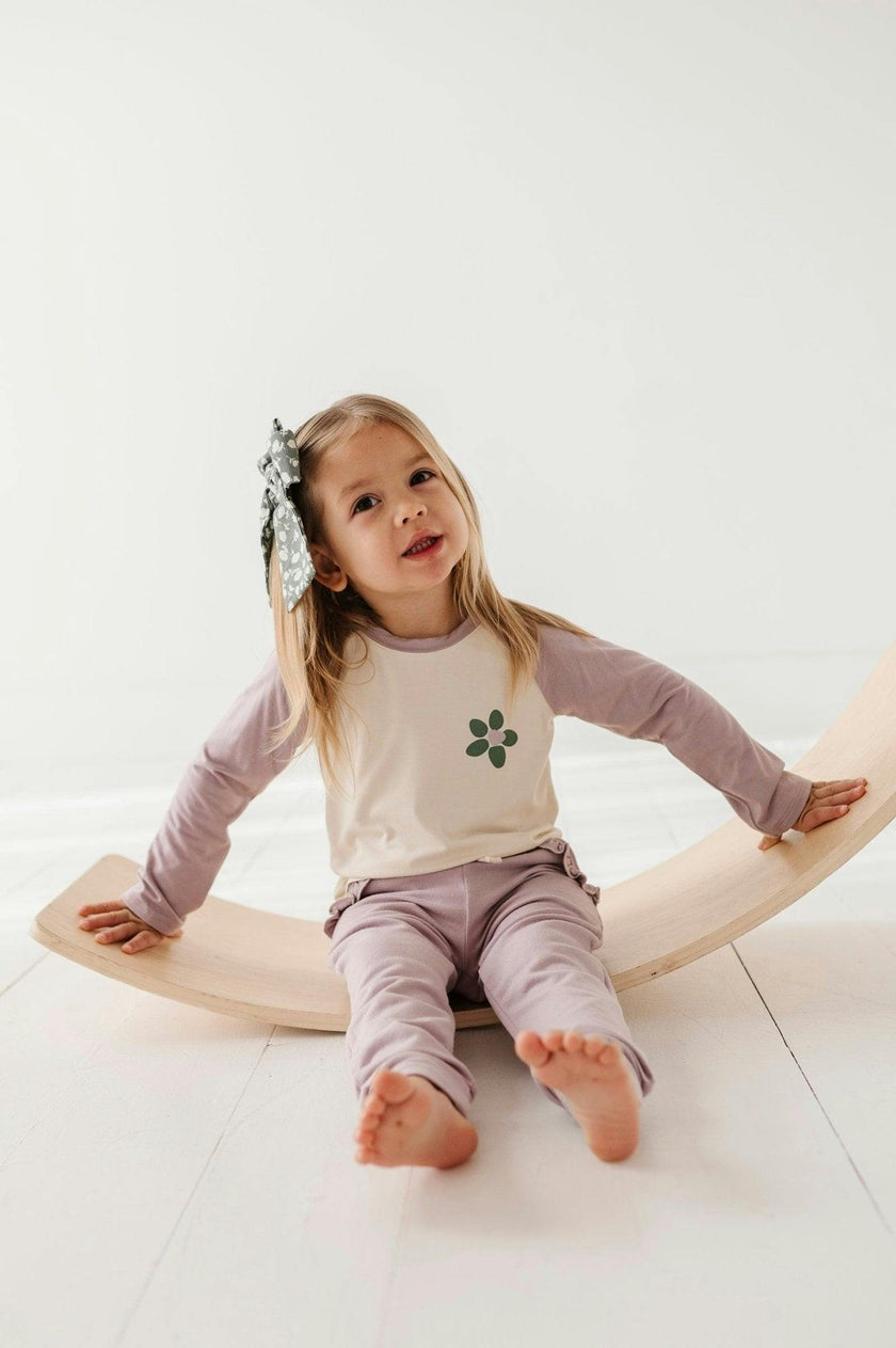 Girl's Long Sleeve Baseball Tee