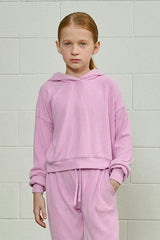 SoftRib Cropped Hoodie