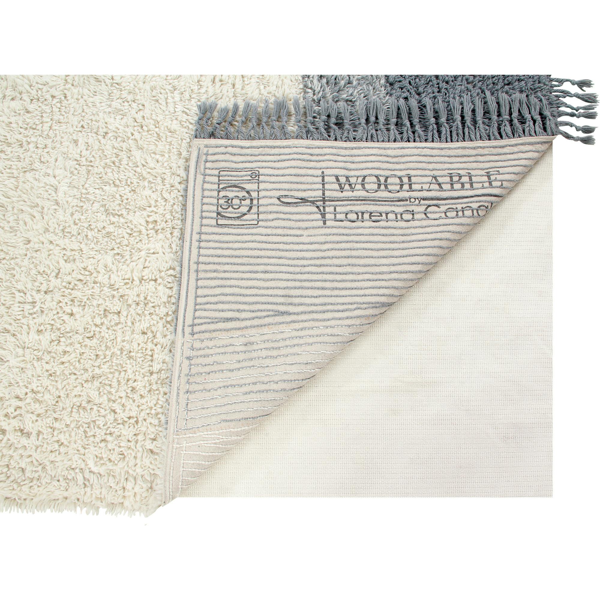 Into the Blue Woolable Rug, Blue