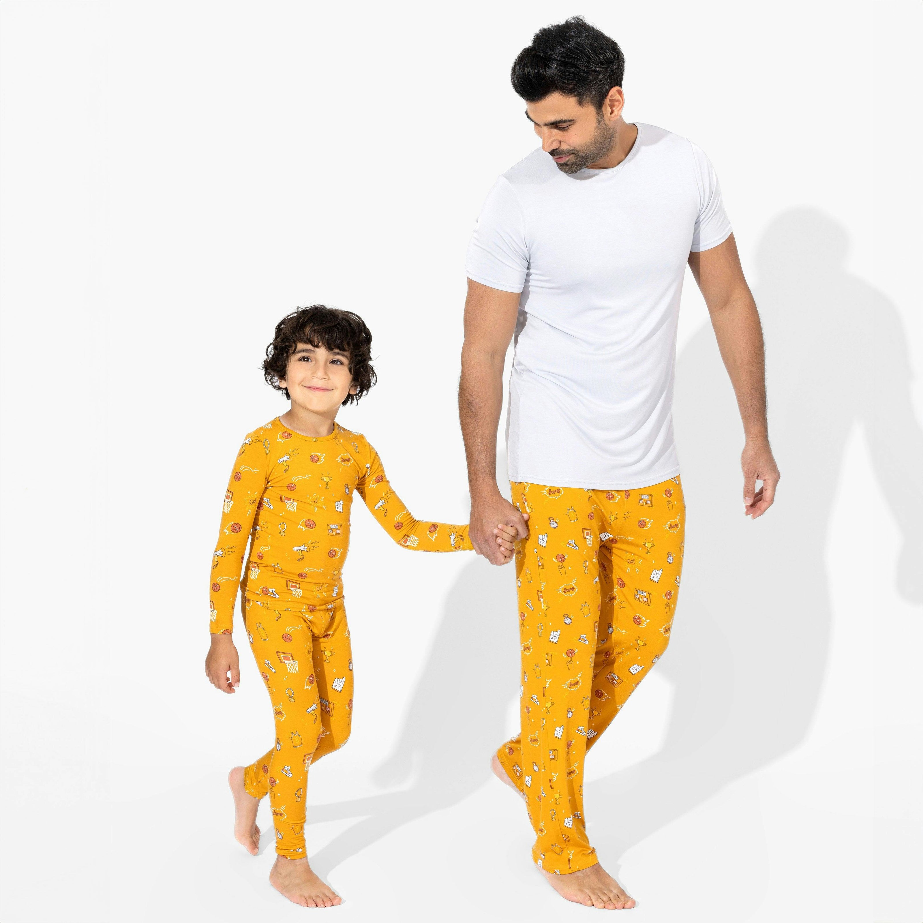 Basketball Bamboo Kids Pajamas