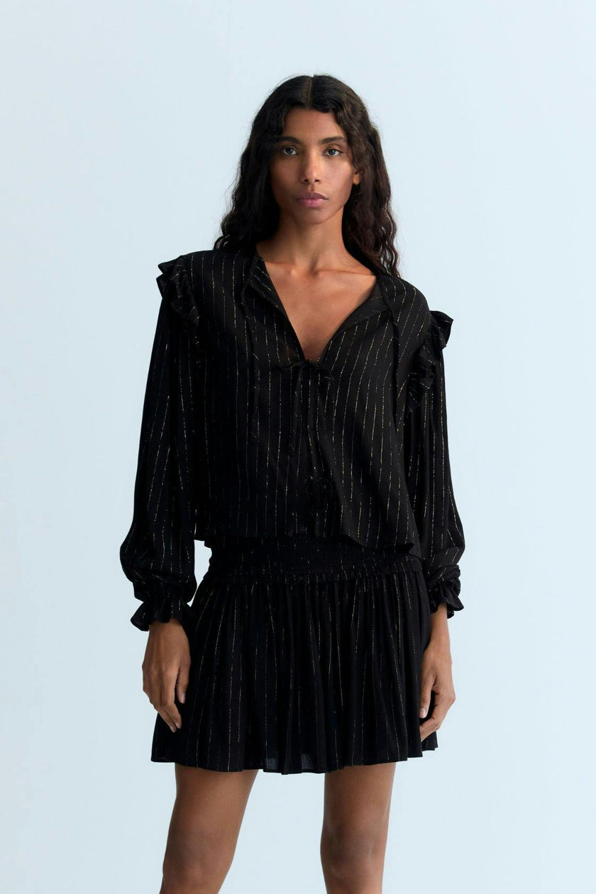 Lua Woman Blouse Eclipse Noir