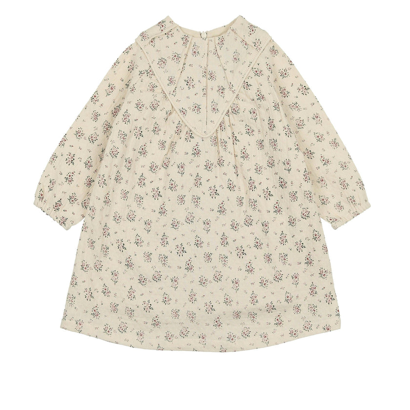 Winter Forest Long Sleeve Drop Shoulder Comfort Fit Dress