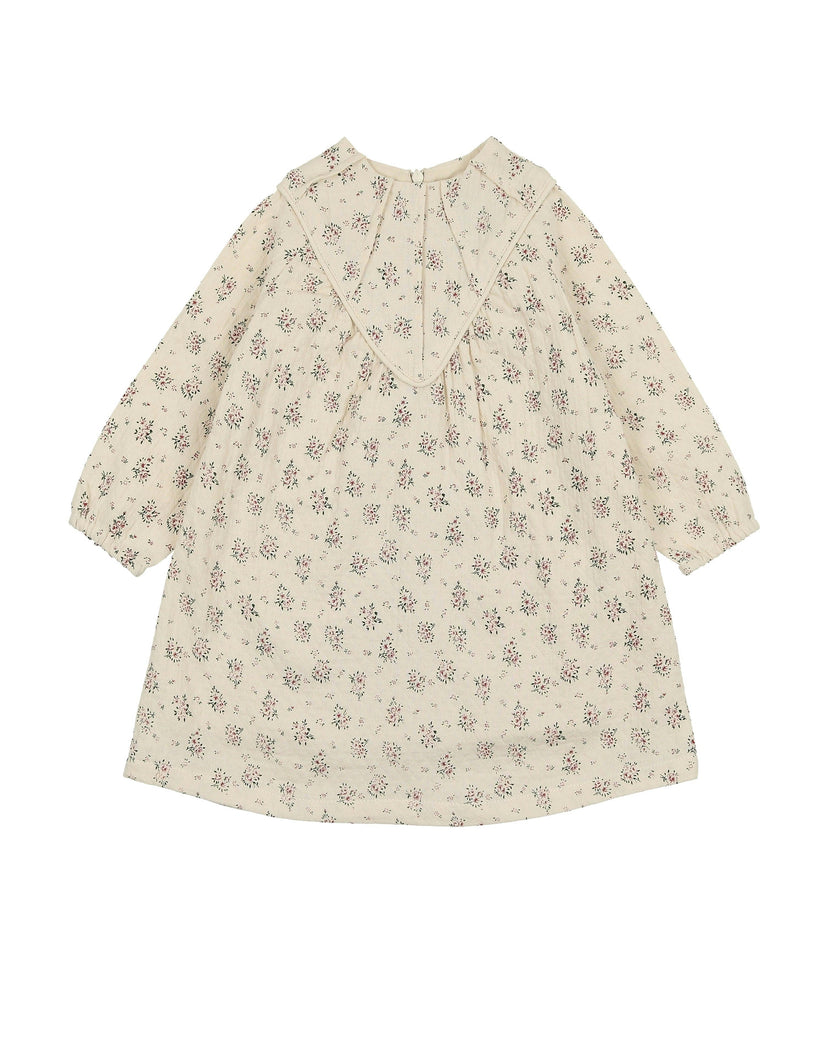 Winter Forest Long Sleeve Drop Shoulder Comfort Fit Dress