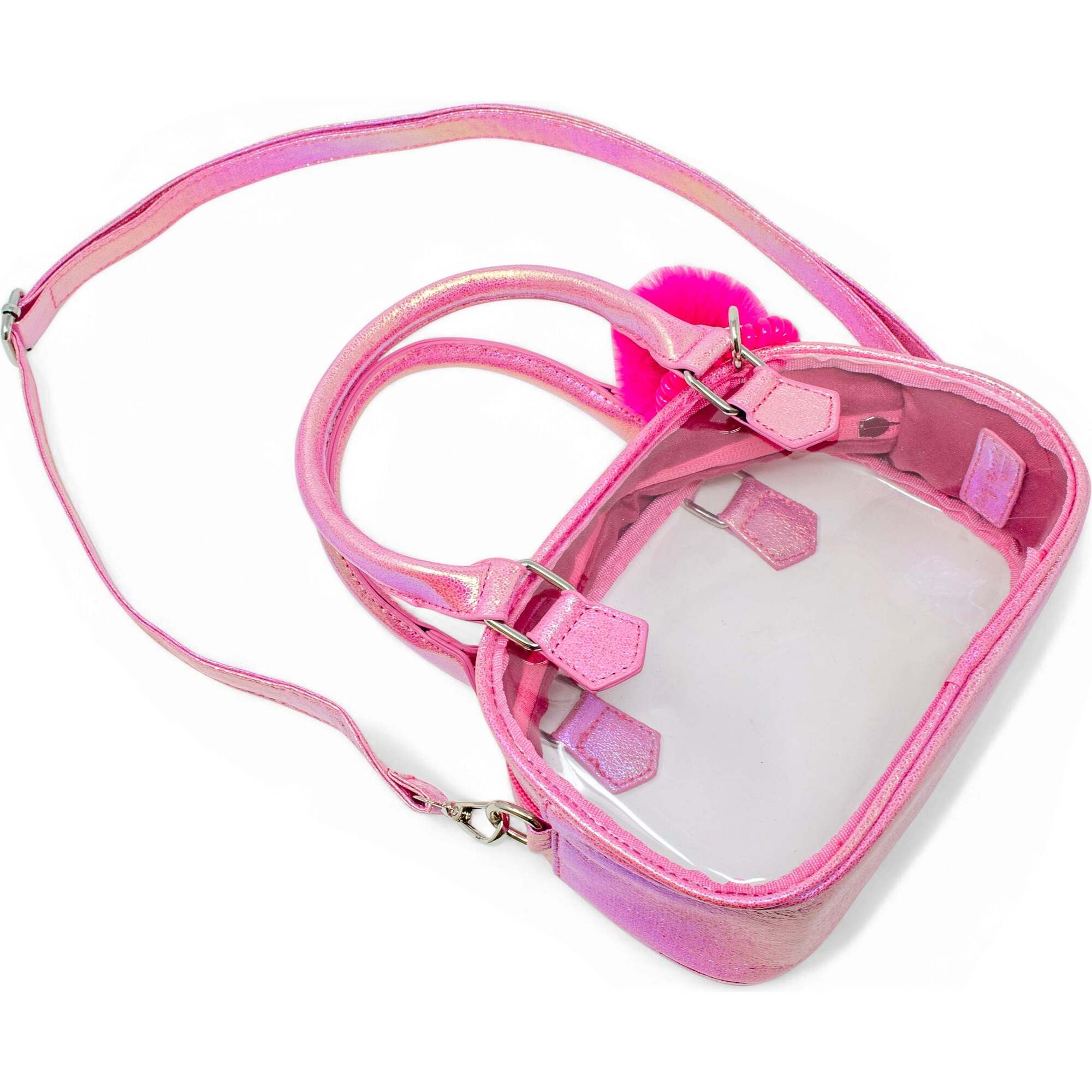 Girl's Game Day Glam Clear Crossbody Handbag