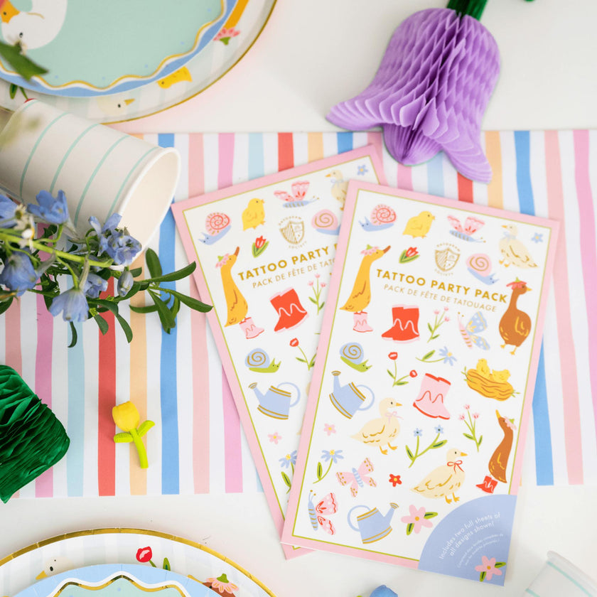 Silly Goose Tattoo Party Pack