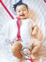 Luxe Natural Cotton Receiving Blanket