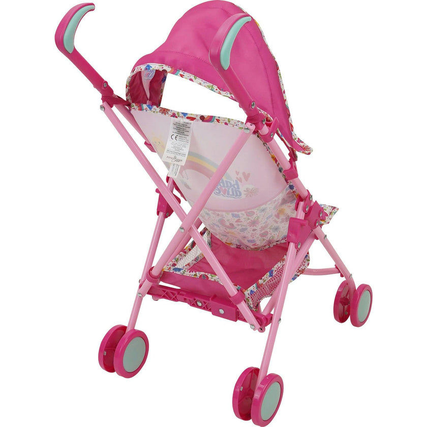 Baby Alive Doll Stroller - Pink & Rainbow