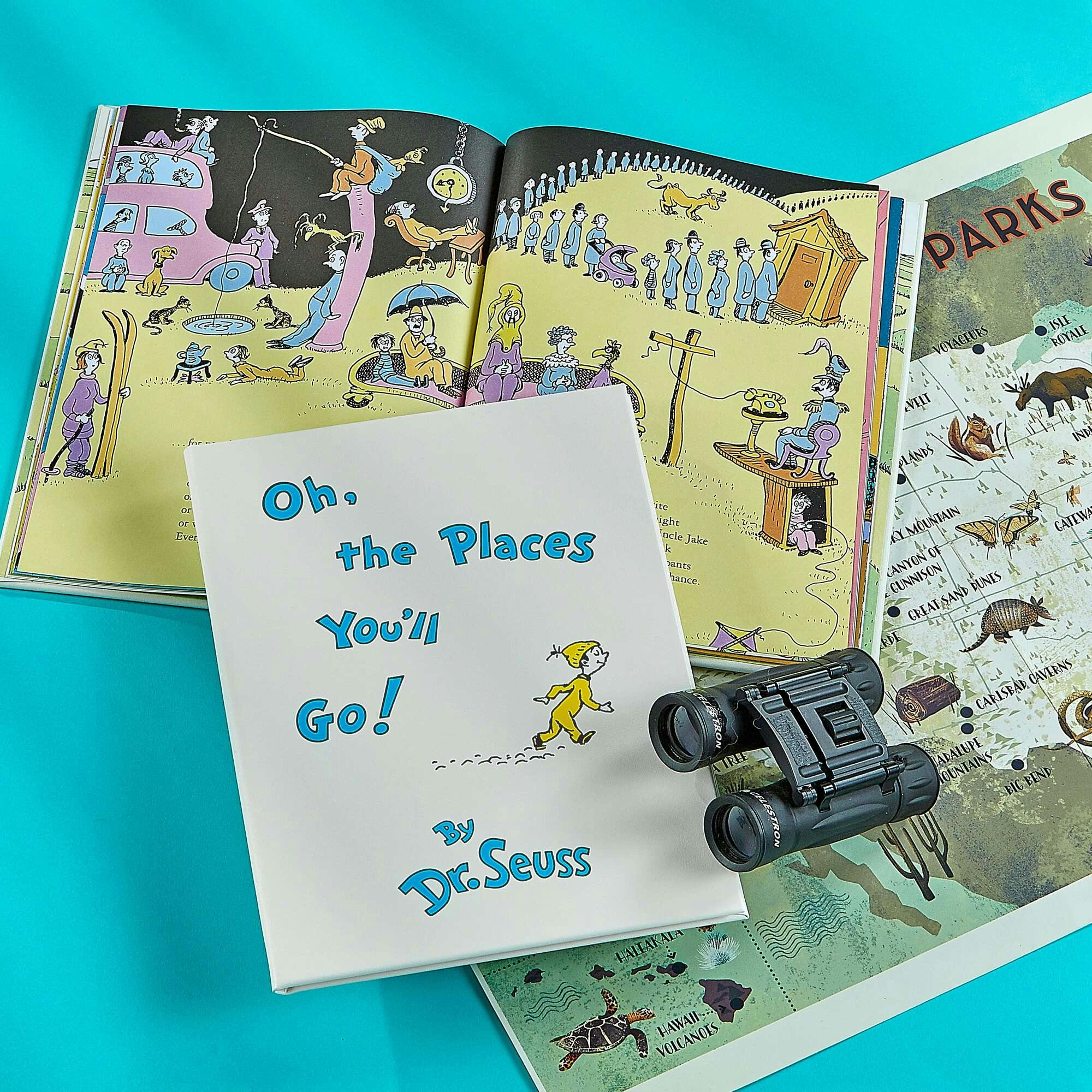 Oh The Places You'll Go! Leather Bound Classic Children's Book