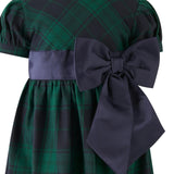 Baby Blackwatch Bow Dress