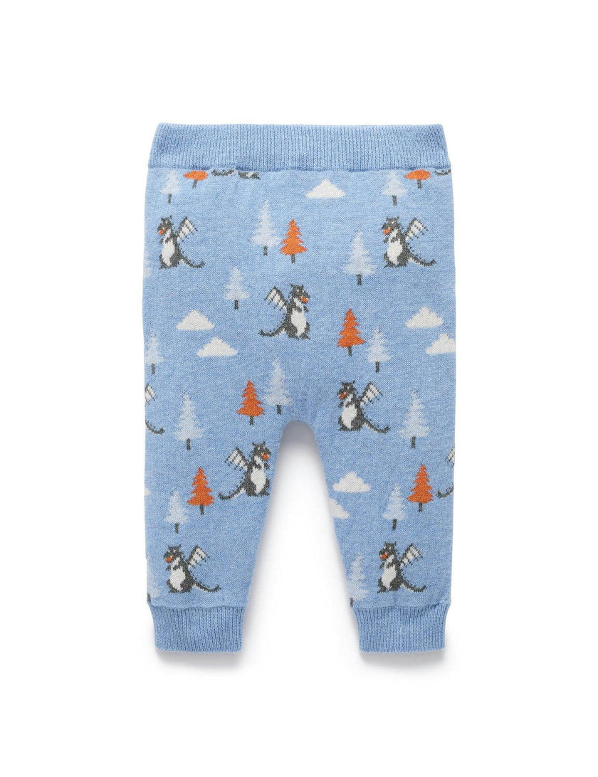 Magical Forest Leggings Forest Jacquard