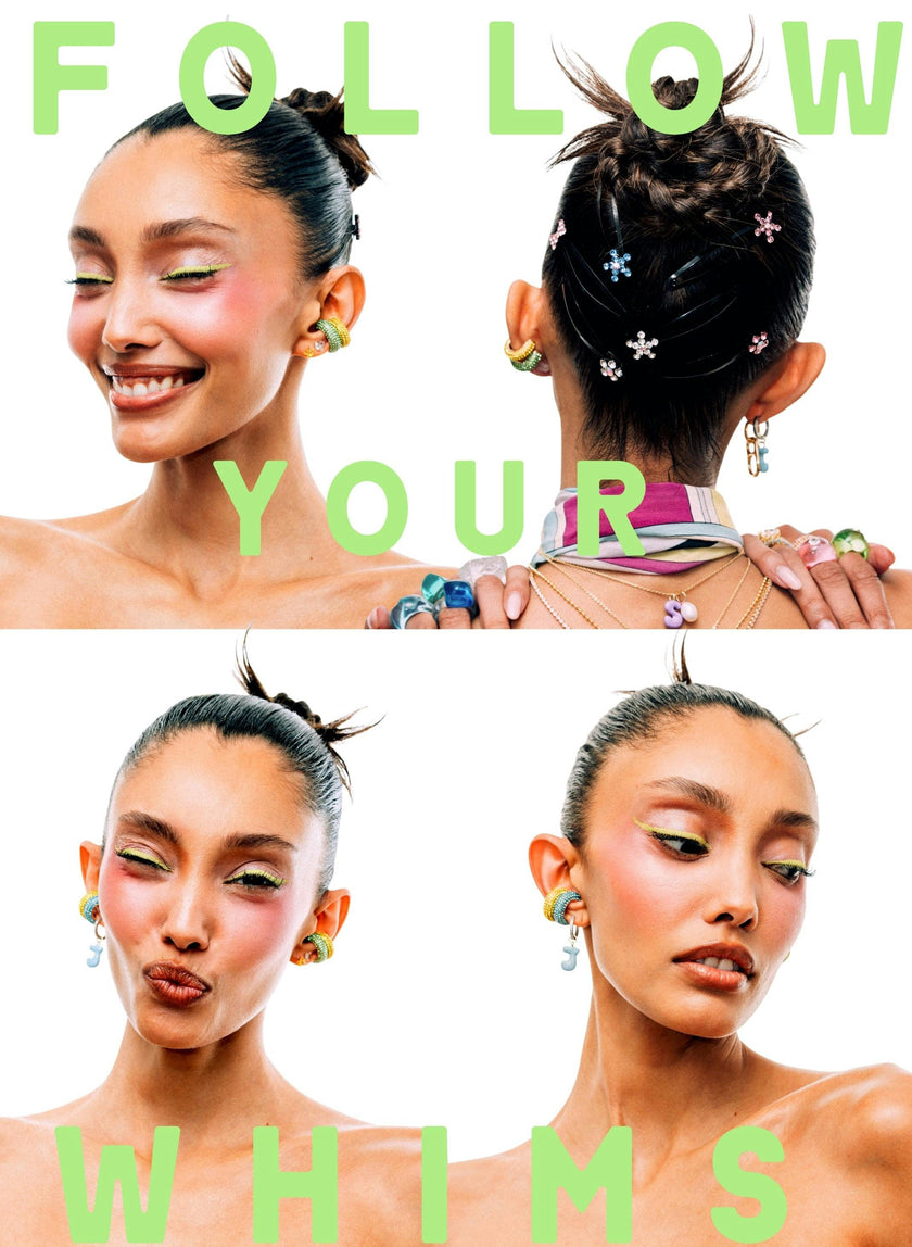 STARDUST HAIR BARRETTES (SET OF THREE)
