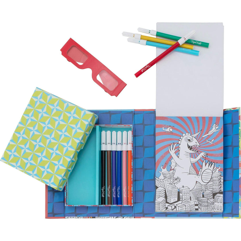 Tribe: 3D Coloring Set - Sci Fi Fun Activity Set