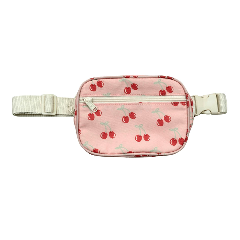 Girls Mini Belt Bag in Cherries