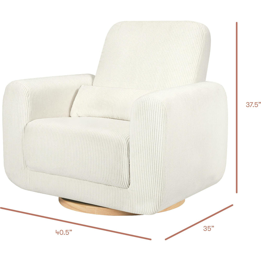 Tuba Extra Wide Swivel Glider
