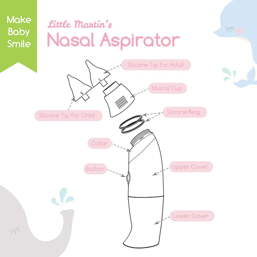 Baby Electric: Nasal Aspirator - Pink