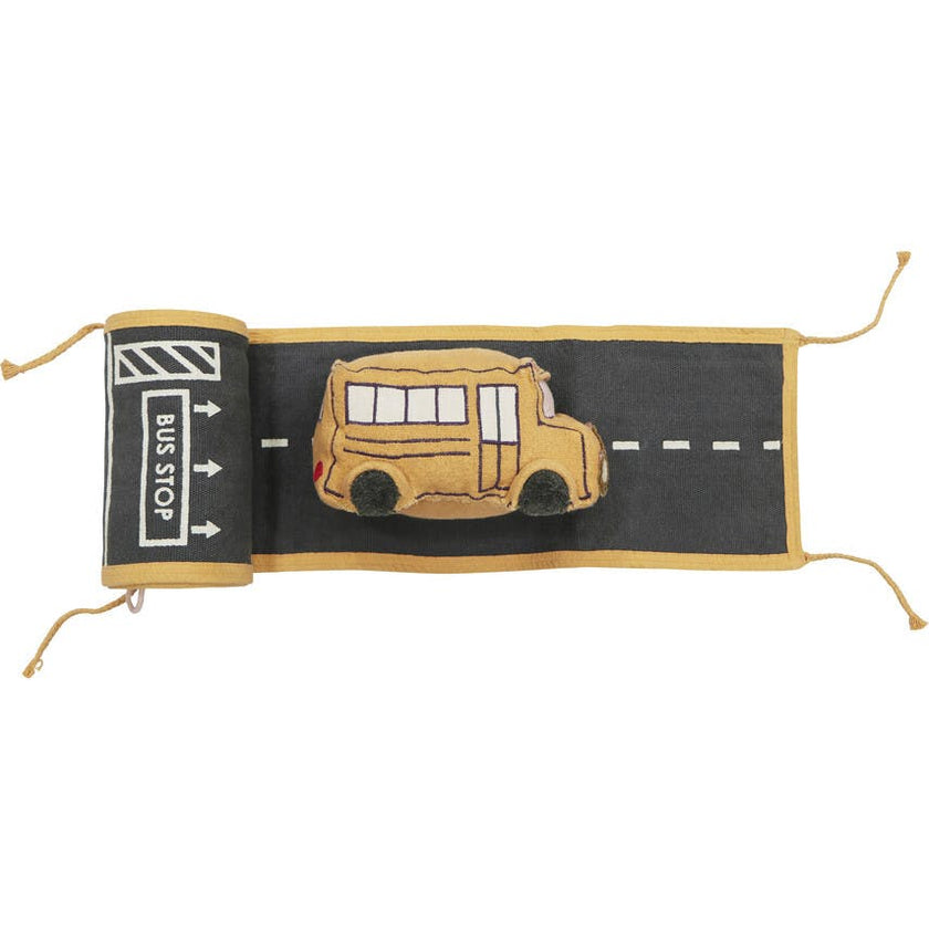 Soft toy Ride & Roll School Bus