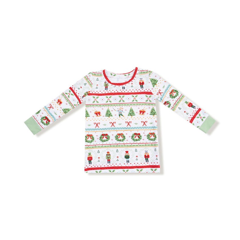 Nutcracker Fair Isle - Long Sleeve Loungewear Set