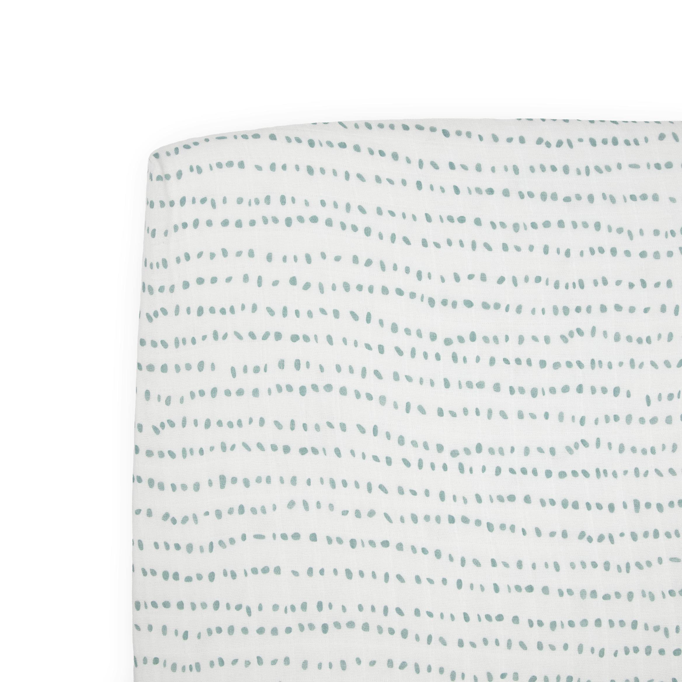 Cotton Muslin Toddler Bedding 3 Piece Set - Boho Dino