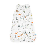 Cotton Muslin Sleep Bag - Forest Friends