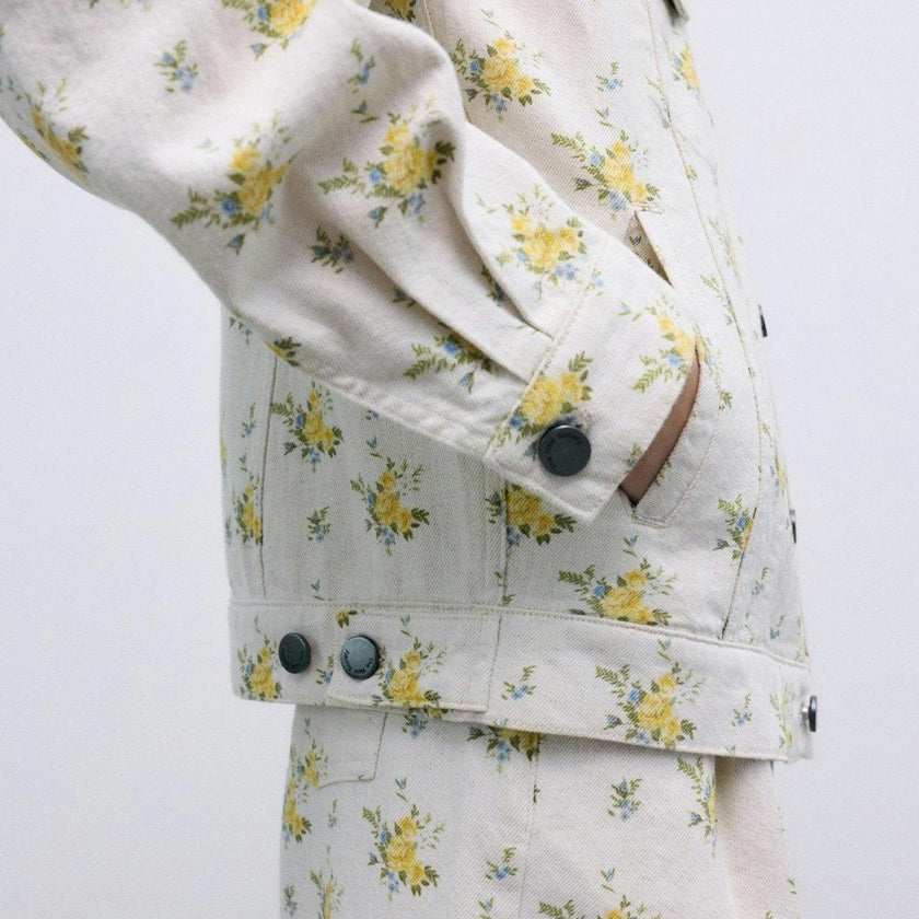 Mimosa Woman Jacket Mimosa Print