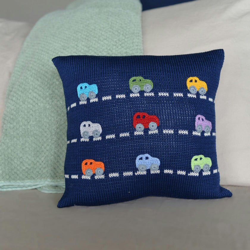 Mini Cars Pillow