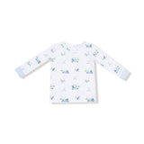 Baby Golf Carts - Blue - Long Sleeve Loungewear Set