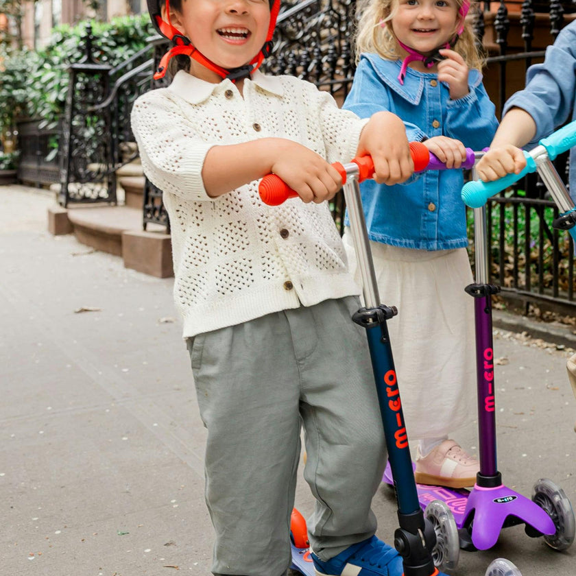 Micro Mini Foldable LED Scooter