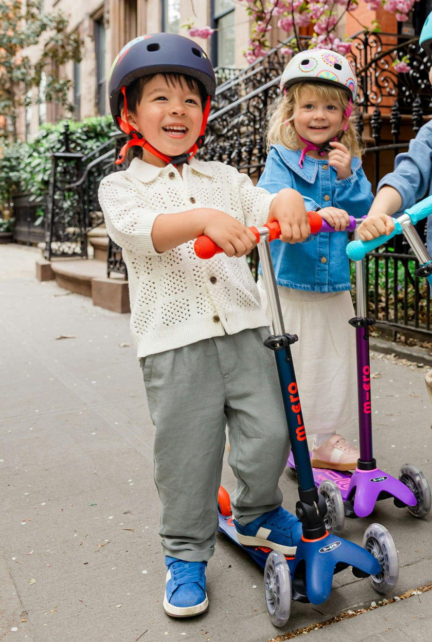 Micro Mini Foldable LED Scooter