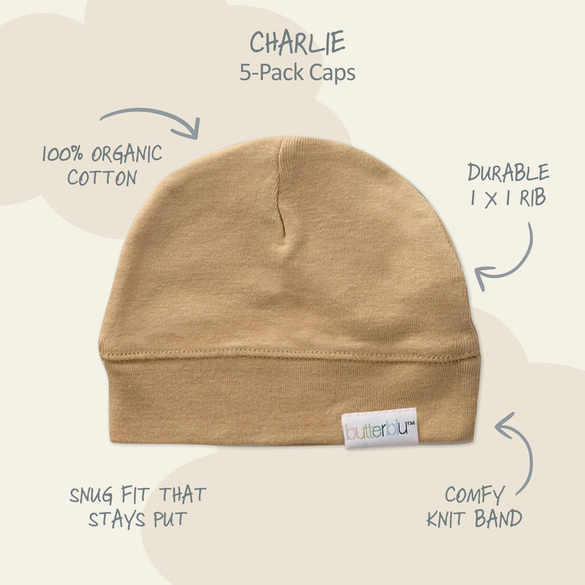 CHARLIE 5-Pack Caps
