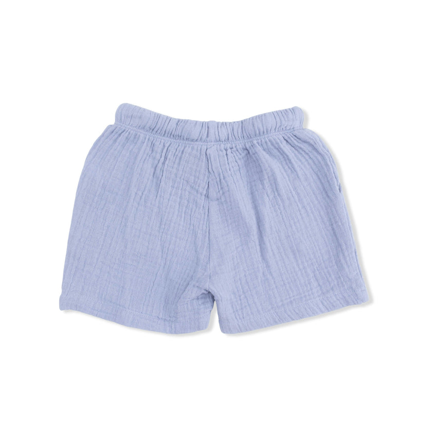 Baby Golf Carts Blue - Polo Button Up with Casual Short