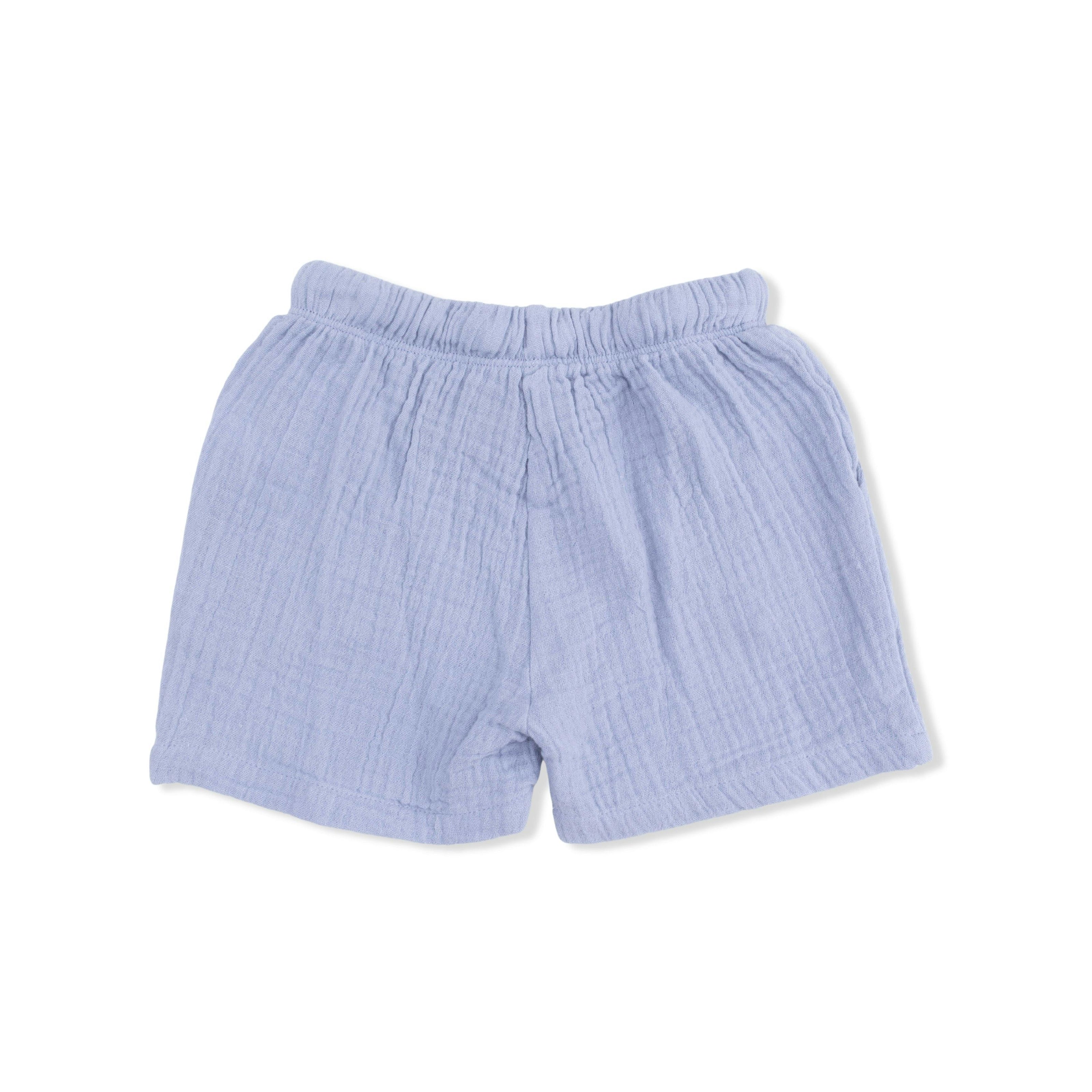 Baby Golf Carts Blue - Polo Button Up with Casual Short