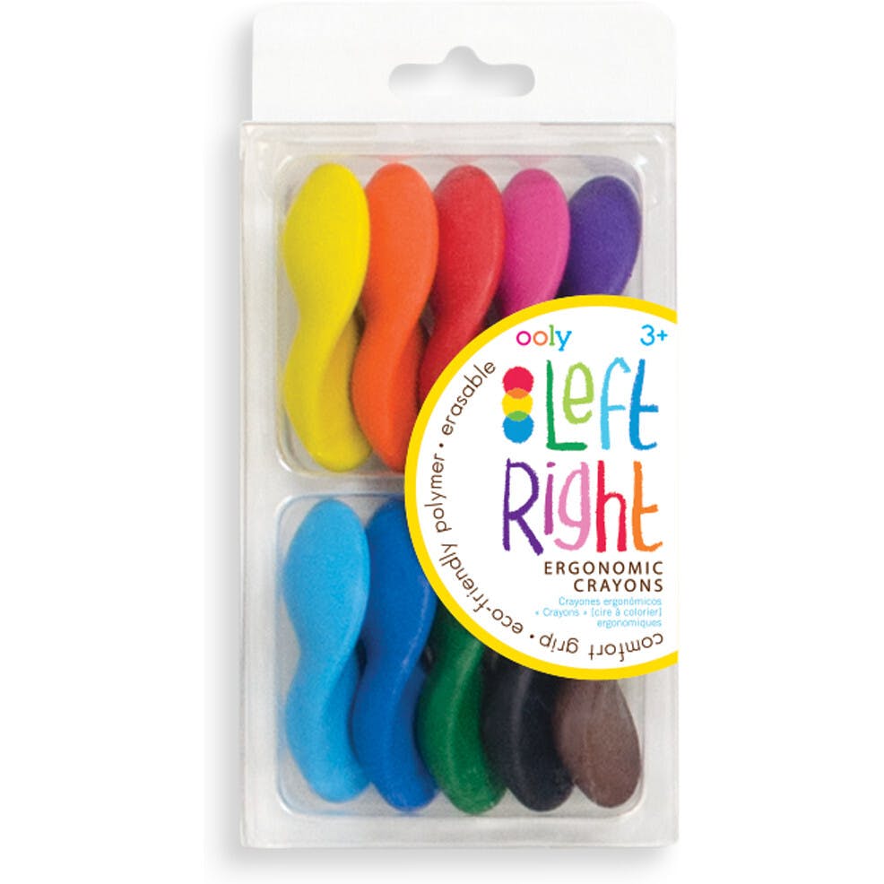 Left Right Crayons