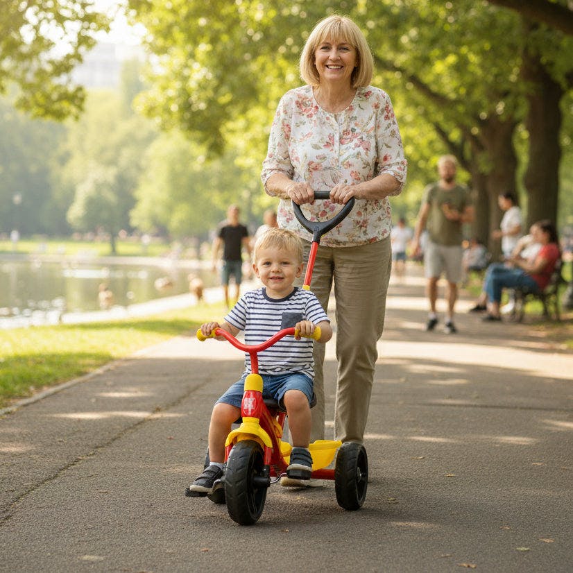 KETTLER Junior Plus Tricycle with Handlebar Bell