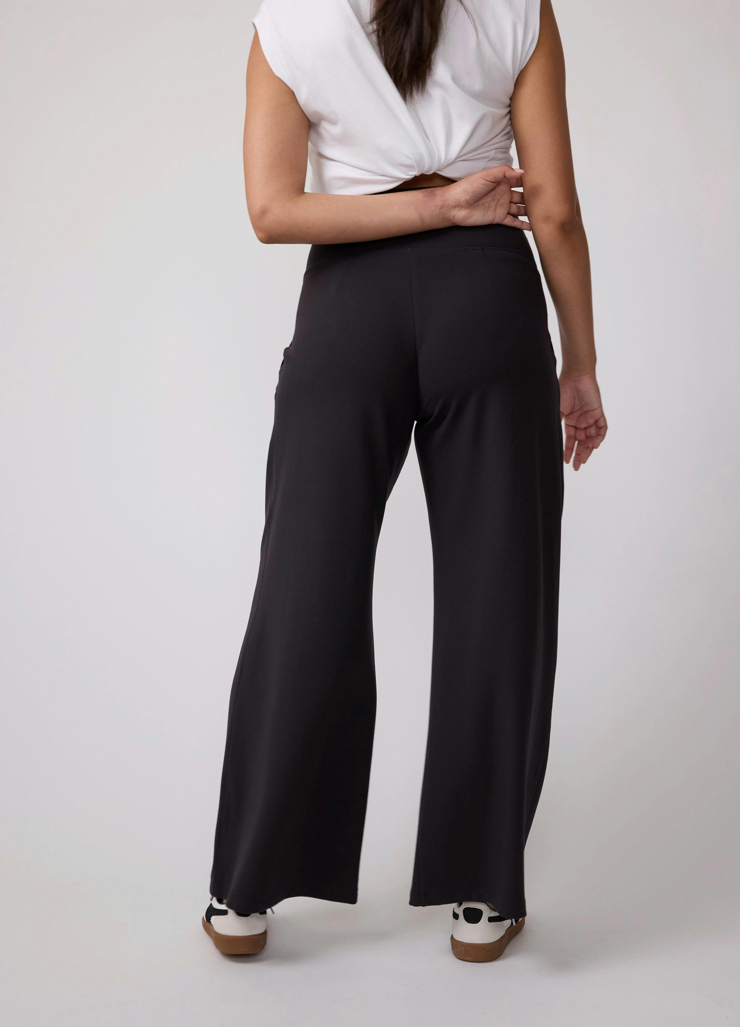High Rise Wide Leg Maternity Active Pant