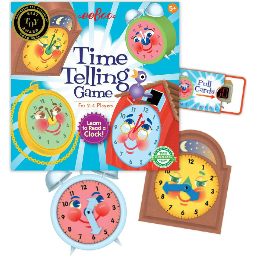 Time Telling Game Ages 5+