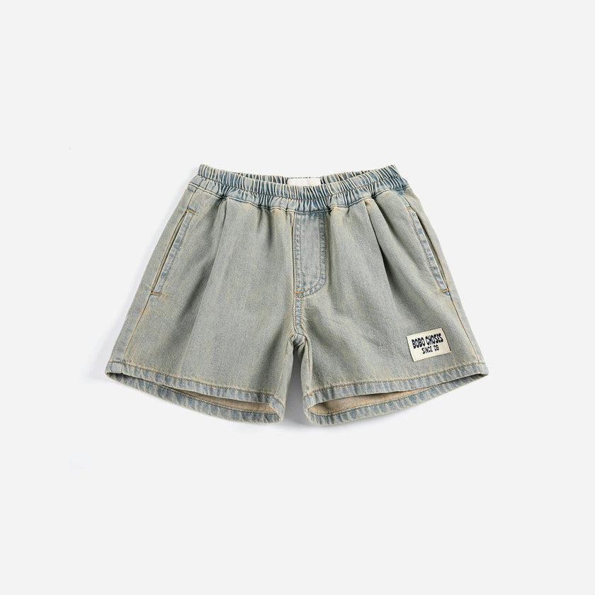 Bobo Choses Since 09 - denim bermuda shorts