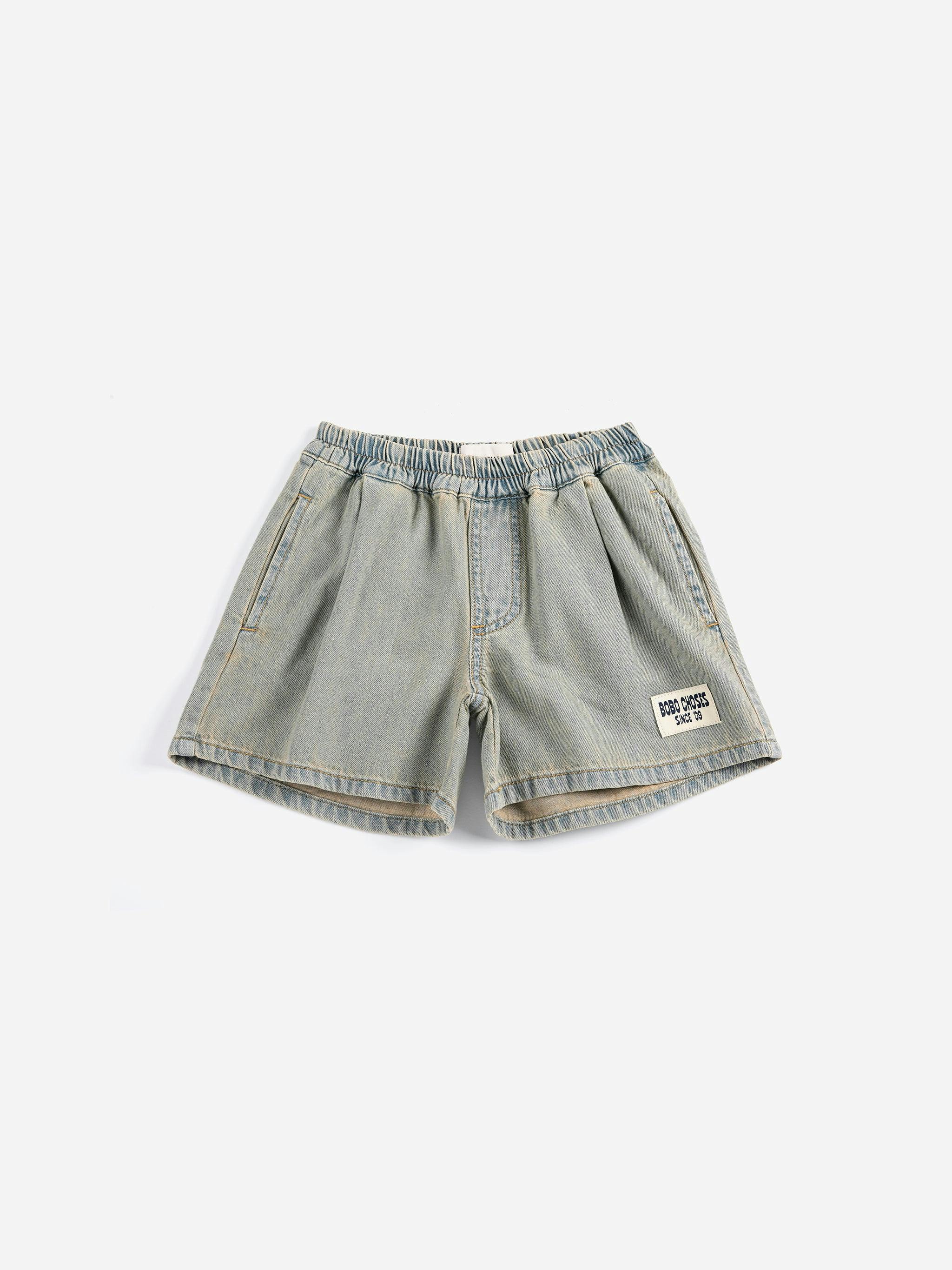 Bobo Choses Since 09 - denim bermuda shorts