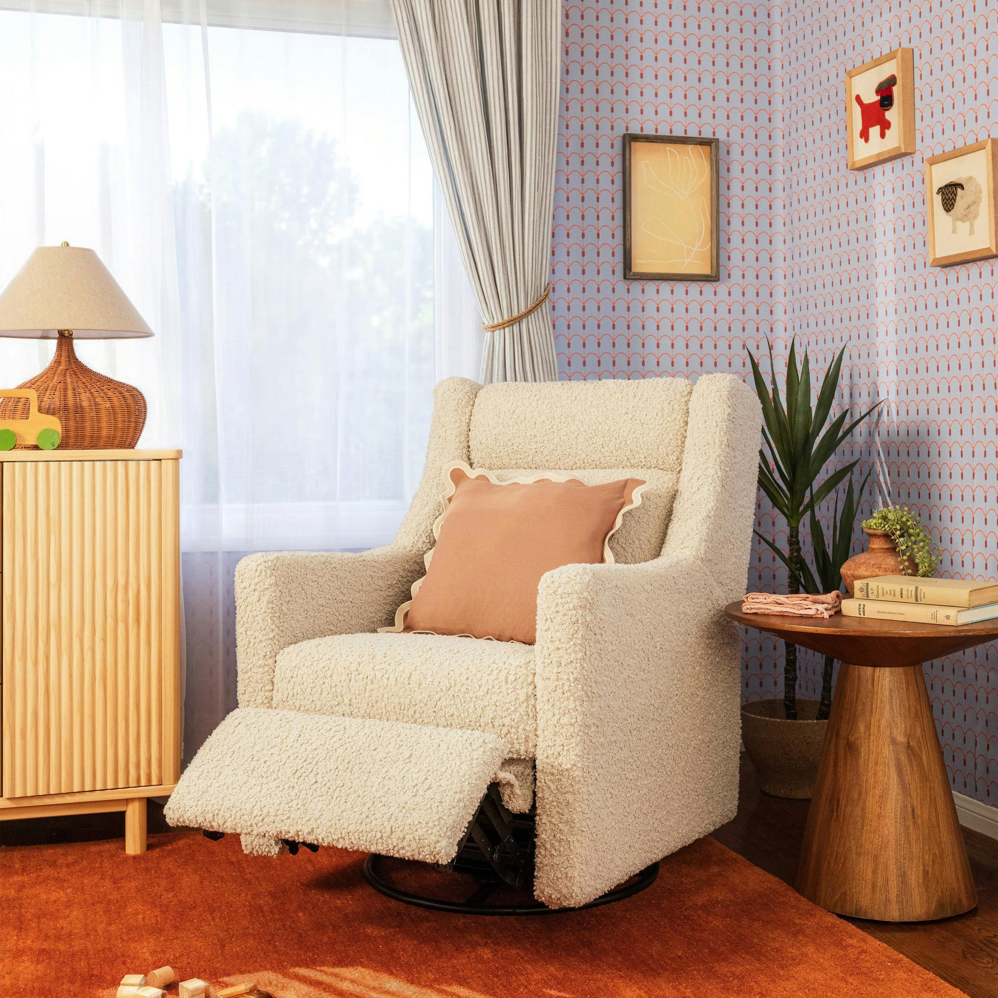 Babyletto Kiwi Plus Power Recliner and Swivel Glider with Power Adjustable Headrest and USB Port