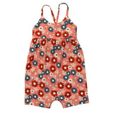Girl's Tie-Back Romper