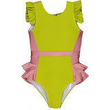 Sparkly One-Piece Swimsuit, Green