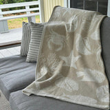 Cotton Sustainable Knit Throw Blanket | Coastal - Sea Life