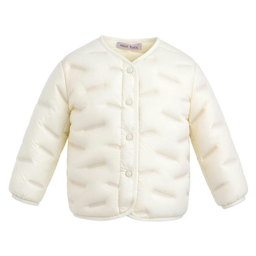 White Quilted Jacket