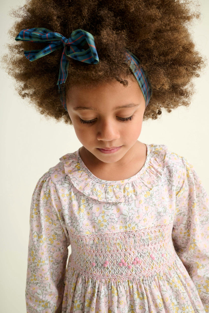 Smocked Girls Dress