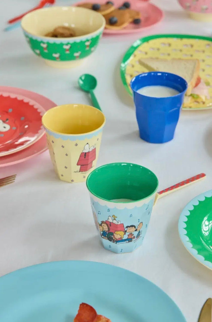 Melamine Latte Spoons - Snoopy...Set of 6 Spoons